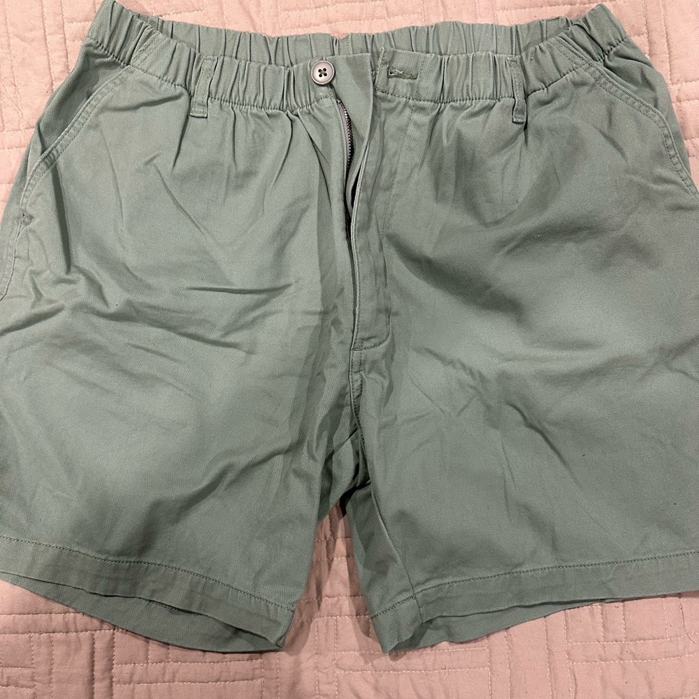 Southern Pines Casual Shorts - XL Navy- Light Green